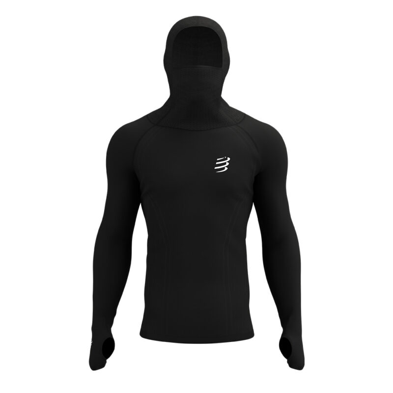 Compressport 3D Thermo Ultralight Racing Hoodie Black