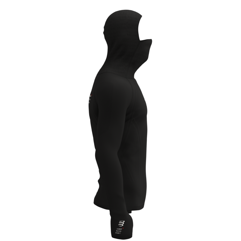 Compressport 3D Thermo Ultralight Racing Hoodie Black - Image 3