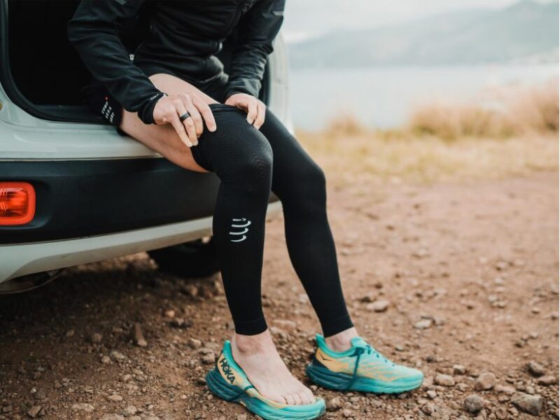 Compressport Full Legs Compression Leg Sleeves - Image 8