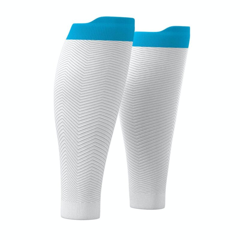Compressport R2 Oxygen Calf Sleeves White - Image 7