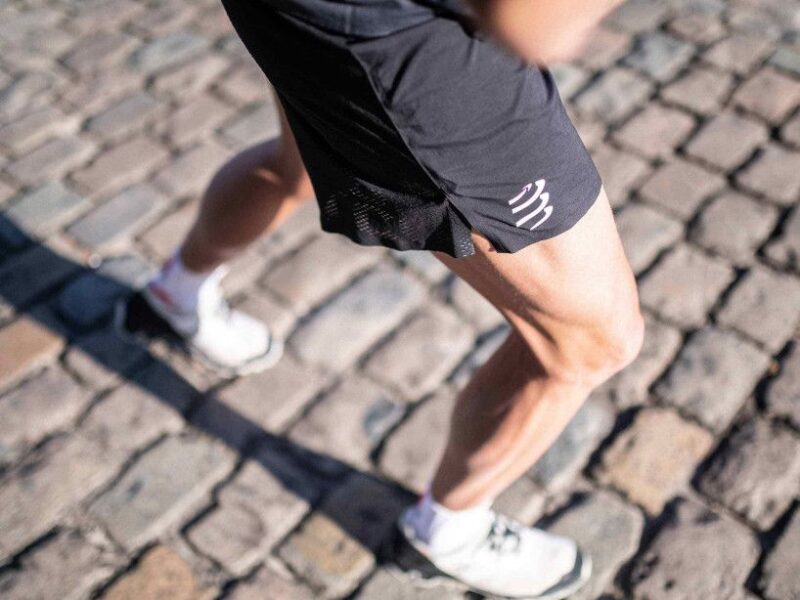 Compressport Racing Split Short - Black - Image 5