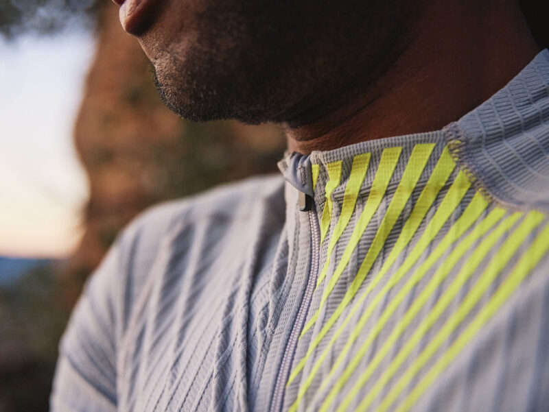 Compressport Trail Postrual SS Top Alloy/Primerose Men - Image 8