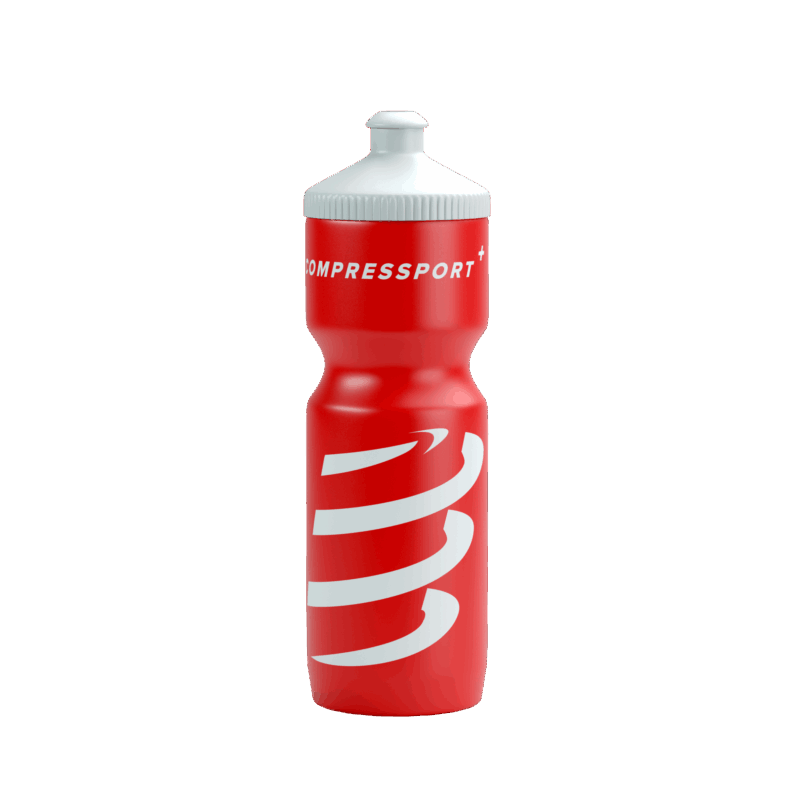 Compressport Bio Cycling Bottle Red/White 750 ml