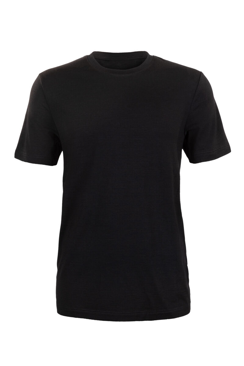 Thermowave Merino life Short sleeve shirt Men Black