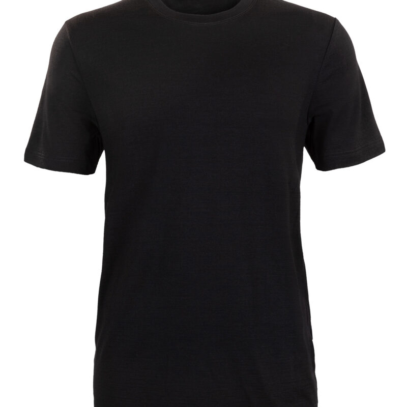 Thermowave Merino life Short sleeve shirt Men Black