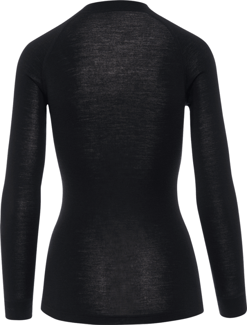 Thermowave Merino warm long sleeve shirt Women - Black