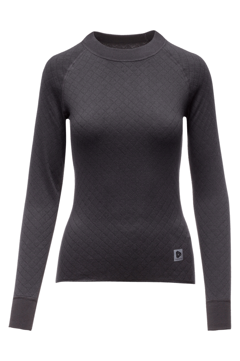 Thermowave Merino 3-in-1 long sleeve shirt Women Anthracite