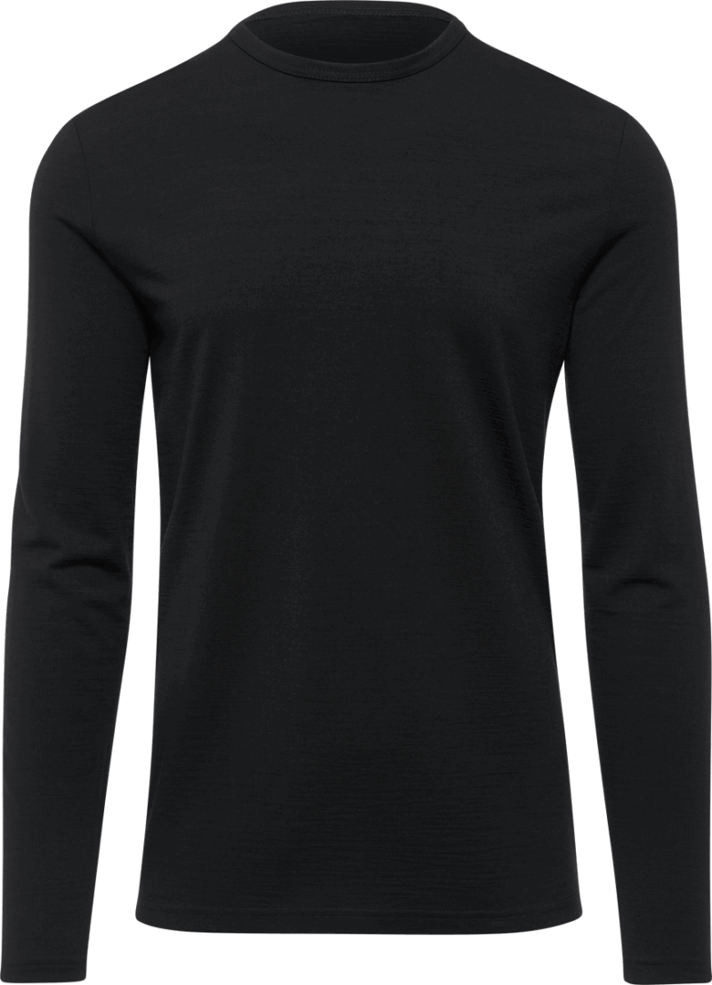 Thermowave Merino Aero long sleeve shirt Men Black