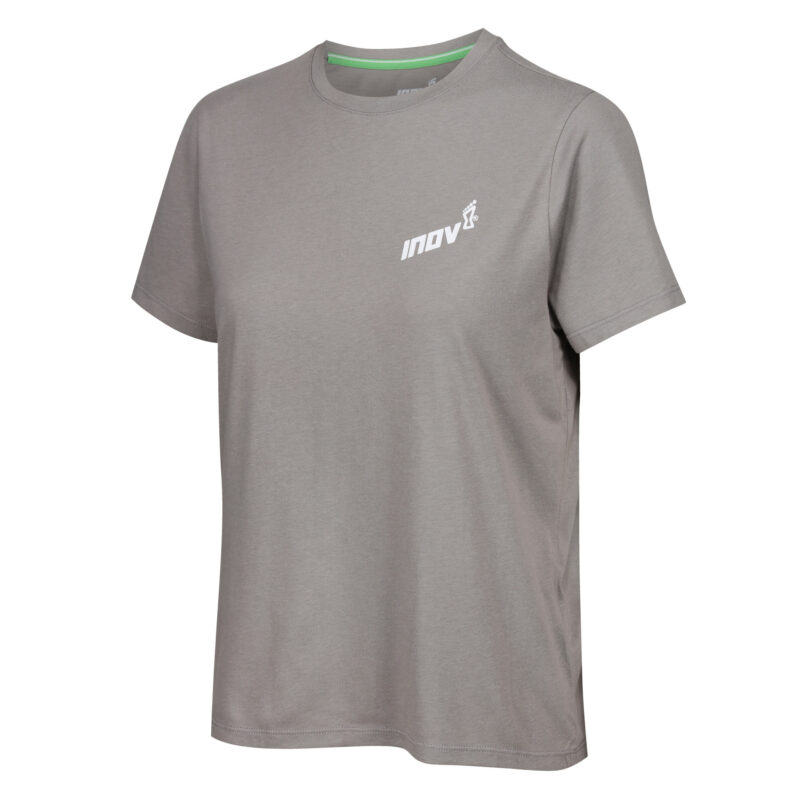 Inov8 Graphic Tee SS Brand Light Grey Women - Image 4
