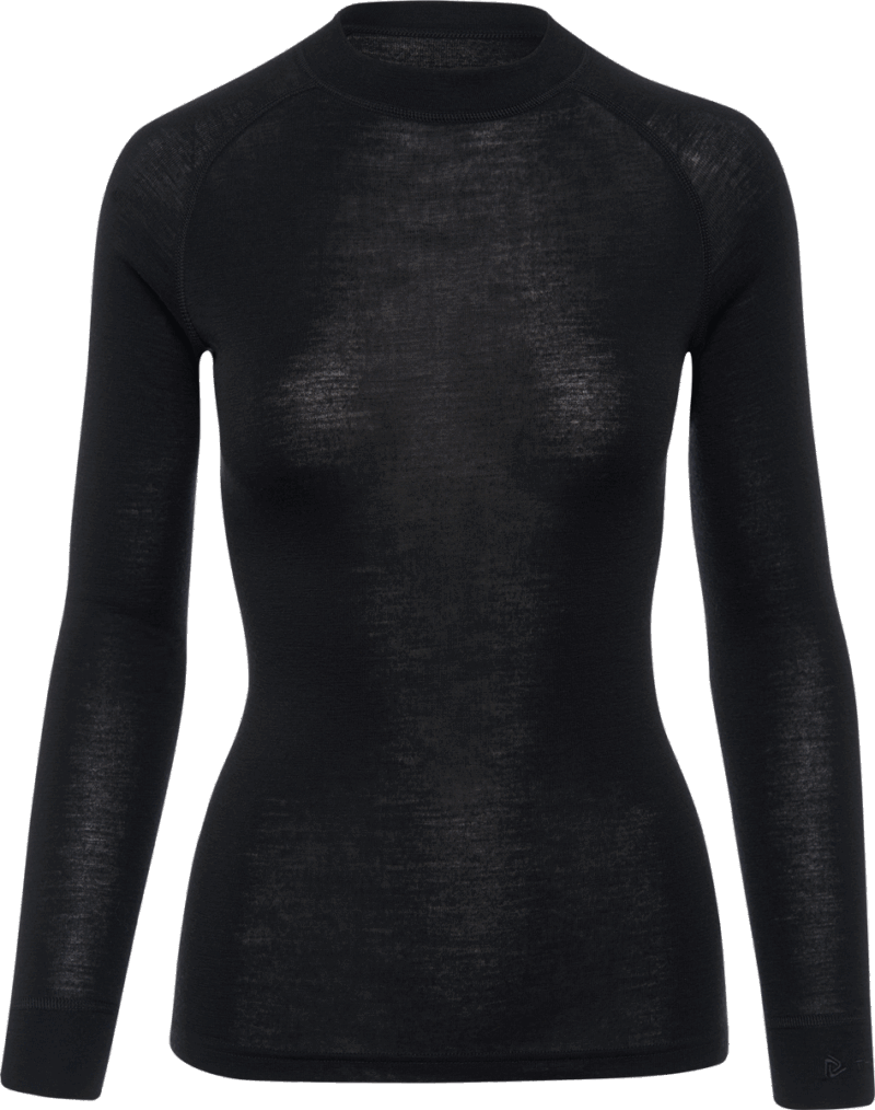 Thermowave Merino warm long sleeve shirt Women - Black