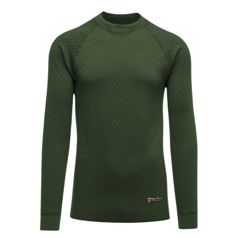 Thermowave Merino 3-in-1 Long sleeve shirt Men - Forest Green