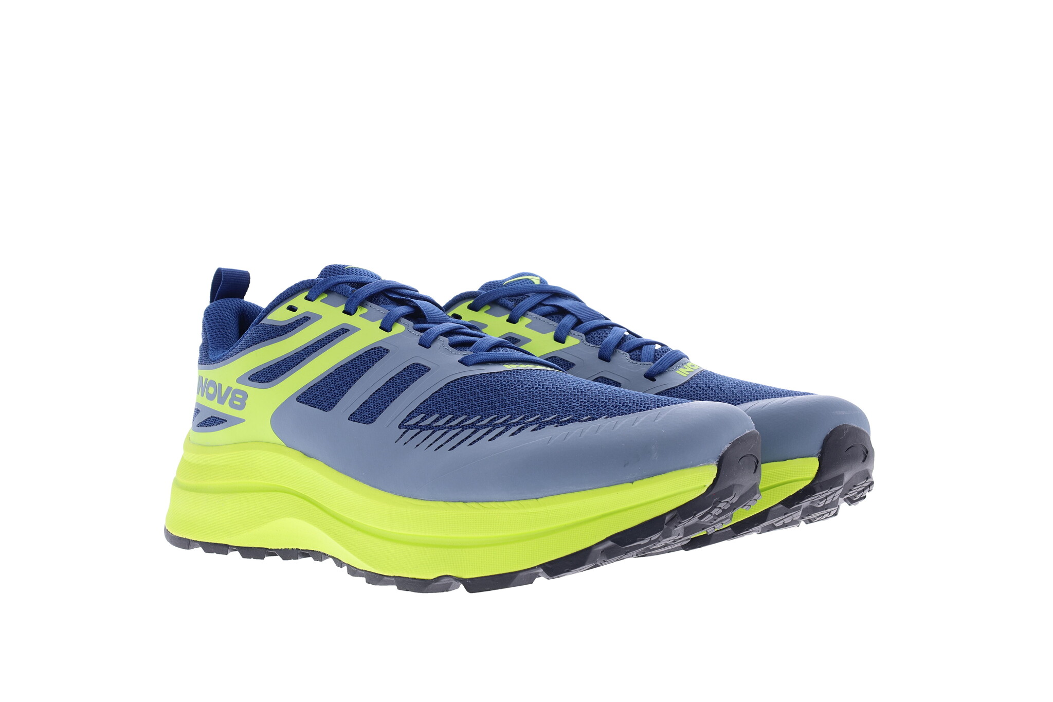 INOV8 TrailFly Max Blue/Lime/Black Men - Image 2