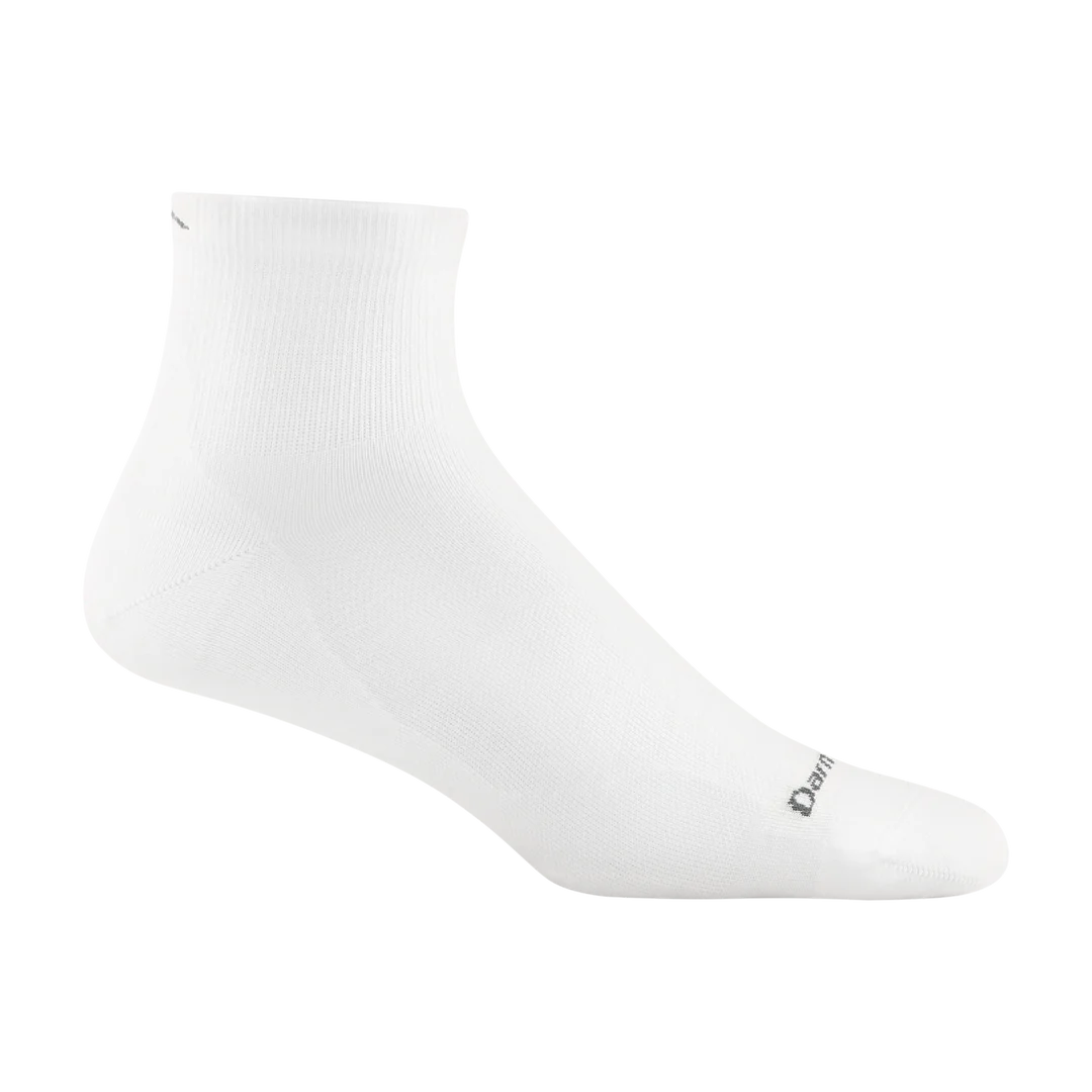 Darn Tough Run 1/4 Ultra-Lightweight White
