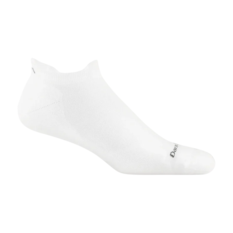 Darn Tough Run No Show Tab Ultra-Lightweight White