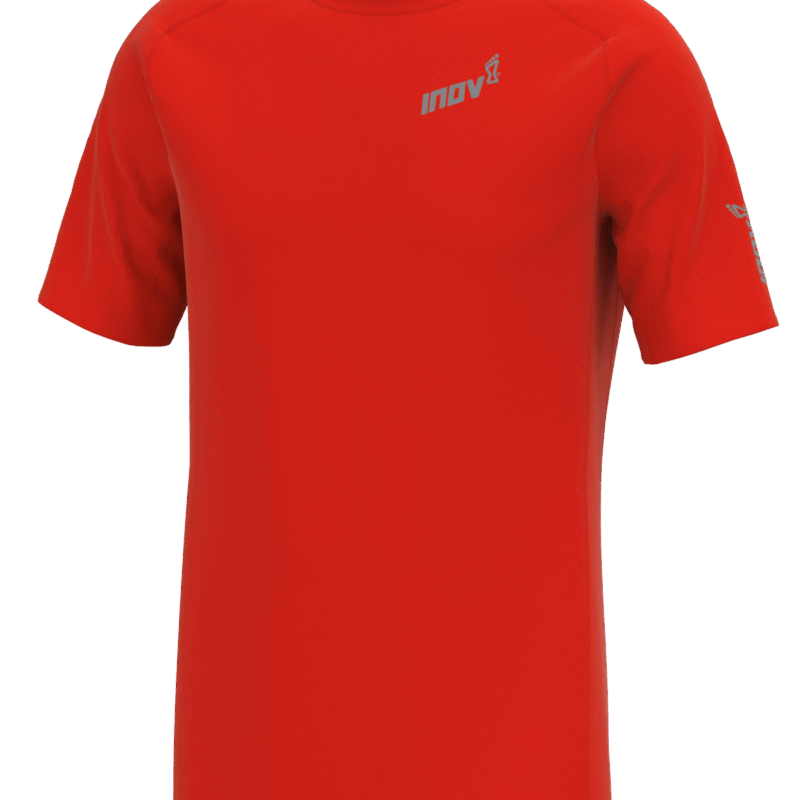INOV8 Base Runningshirt Short Sleeve Red Men