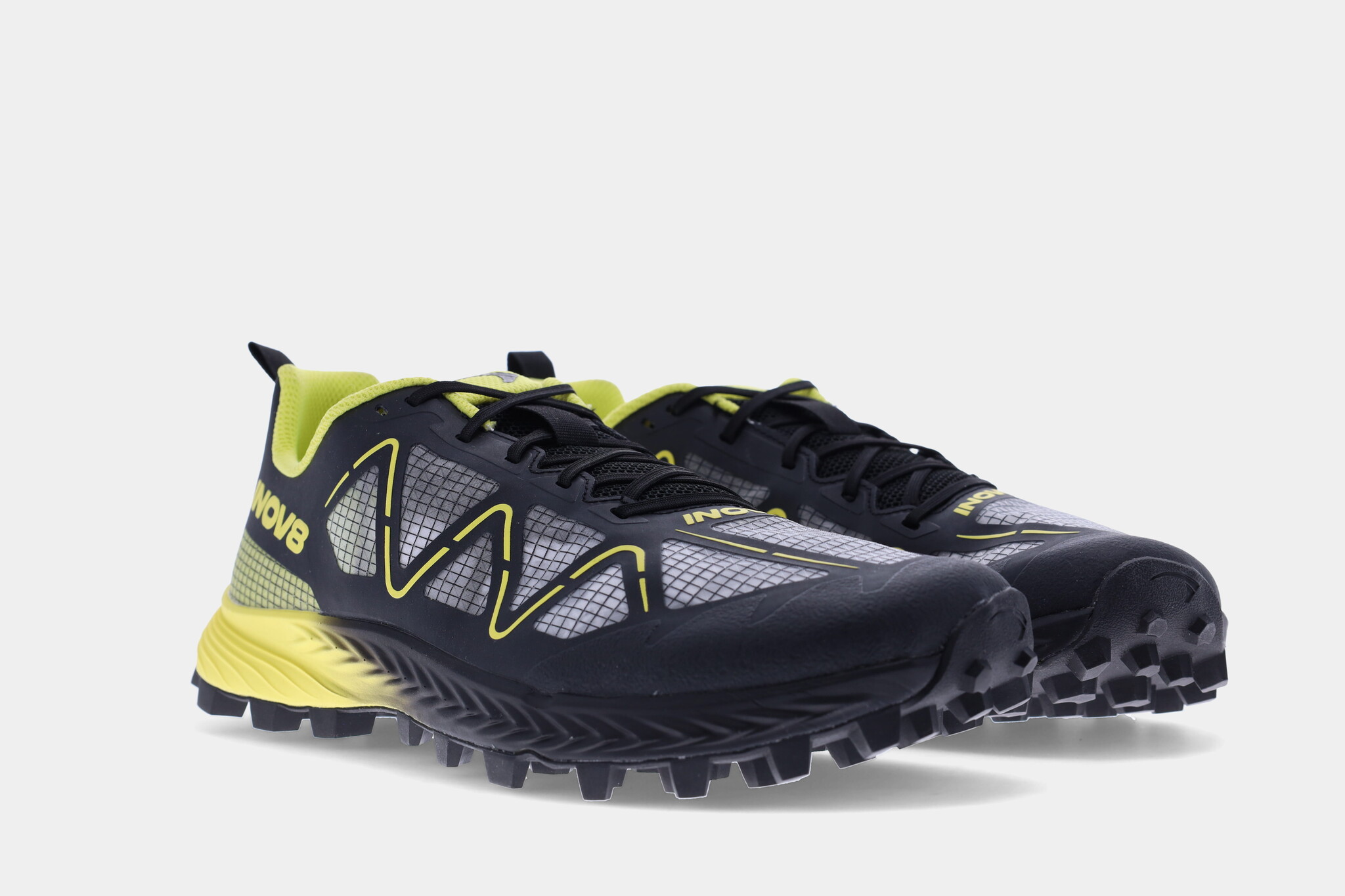 INOV8 MudTalon Speed Black/Yellow Men - Image 3