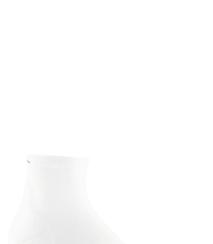 Darn Tough Run 1/4 Ultra-Lightweight with Cushion White