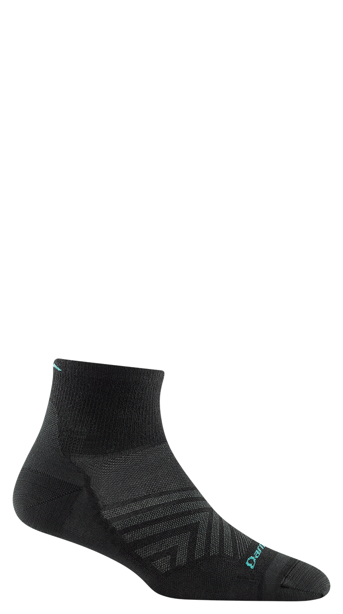 Darn Tough Run 1/4 Ultra-Lightweight Black
