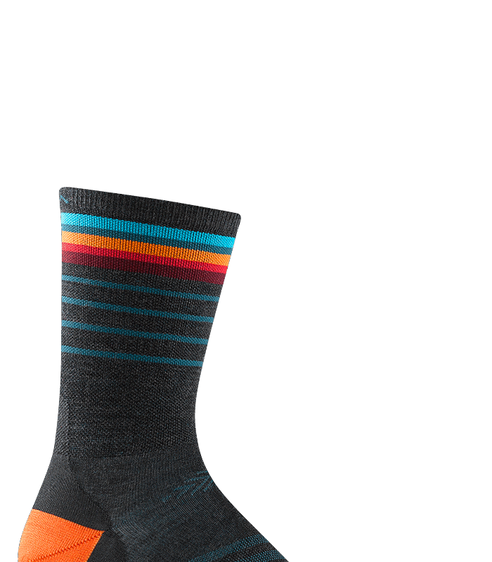 Darn Tough Stride Micro Crew Ultra-Lightweight Charcoal