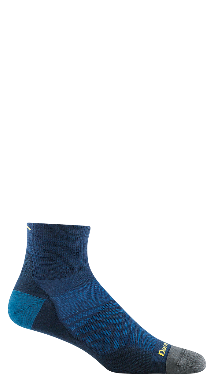 Darn Tough Run 1/4 Ultra-Lightweight Eclipse