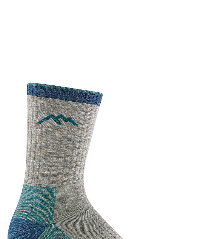 Darn Tough Hiker Micro Crew Midweight with Cushion Rye