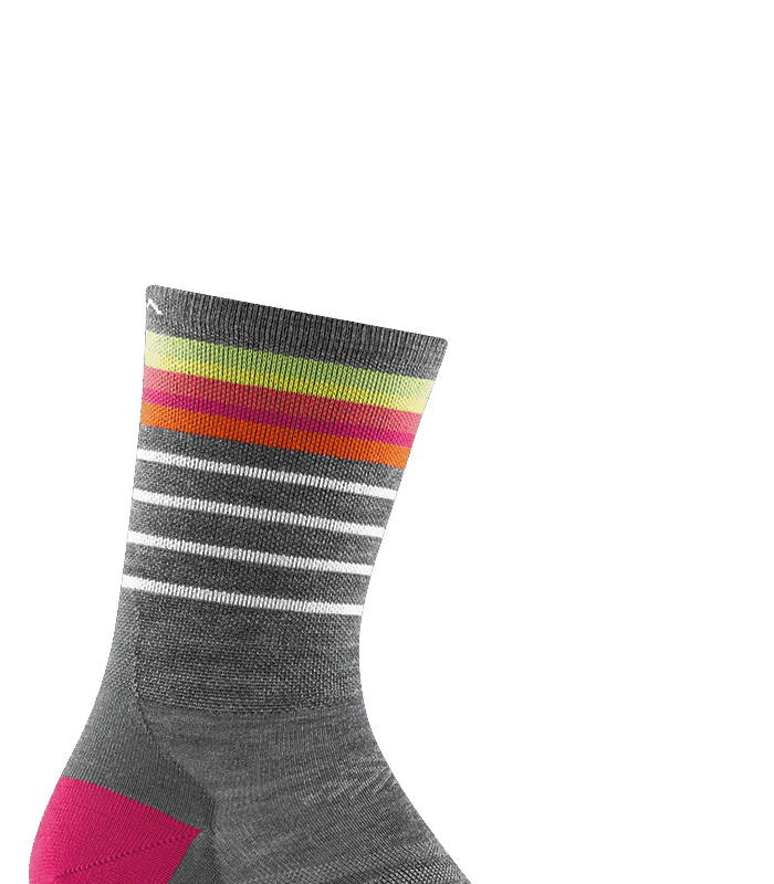 Darn Tough Stride Micro Crew Ultra-Lightweight Gray