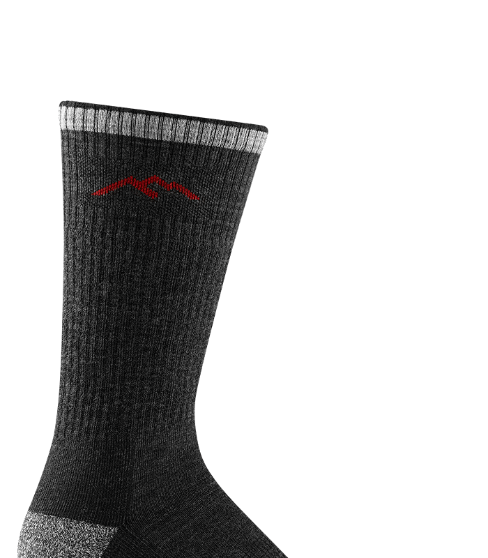 Darn Tough Hiker Boot Midweight with Cushion Black