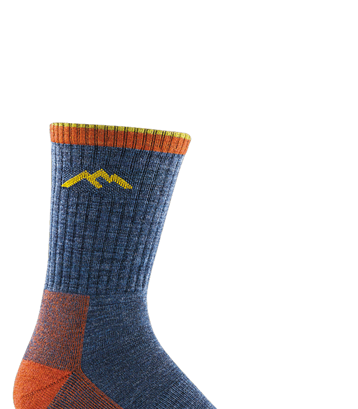 Darn Tough Hiker Micro Crew Midweight with Cushion Denim