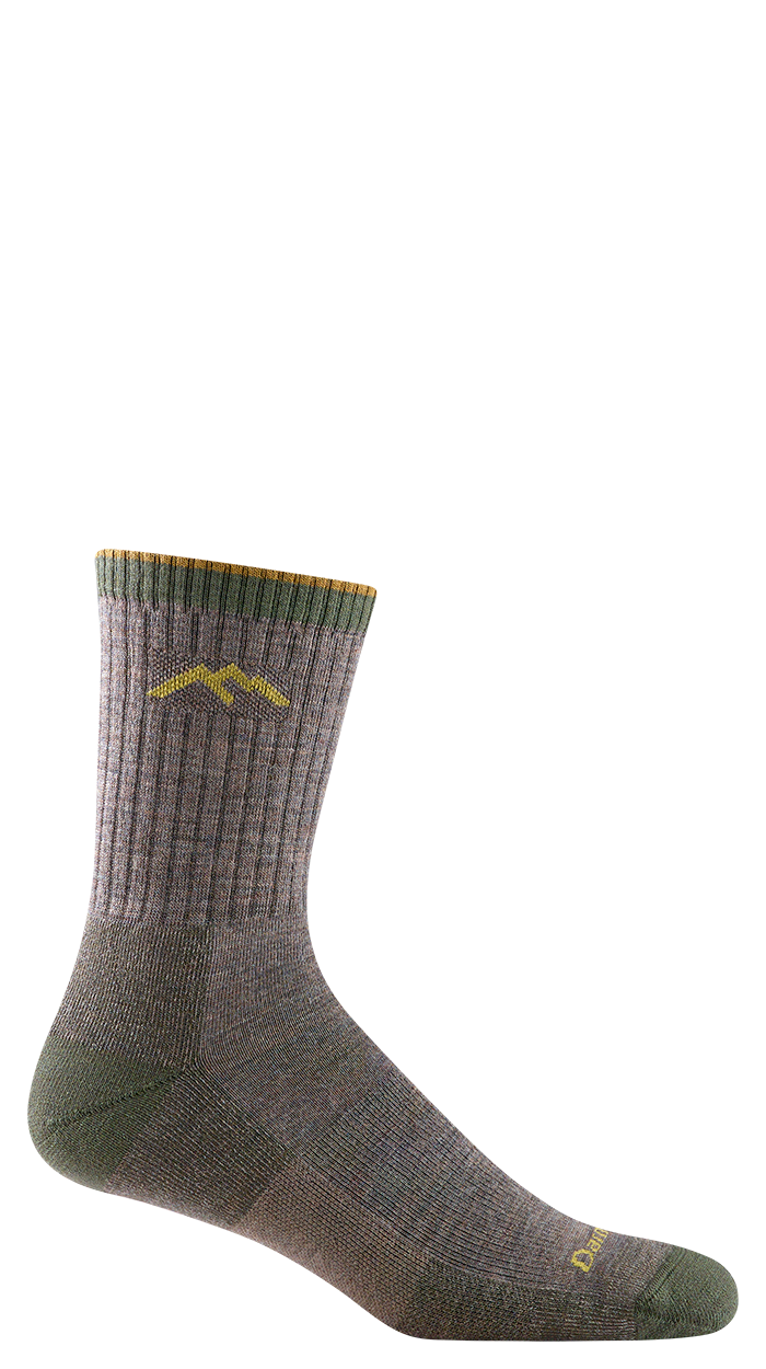 Darn Tough Hiker Micro Crew Midweight with Cushion Taupe