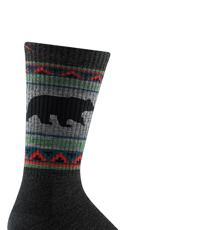 Darn Tough VanGrizzle Boot Midweight with Cushion Charcoal