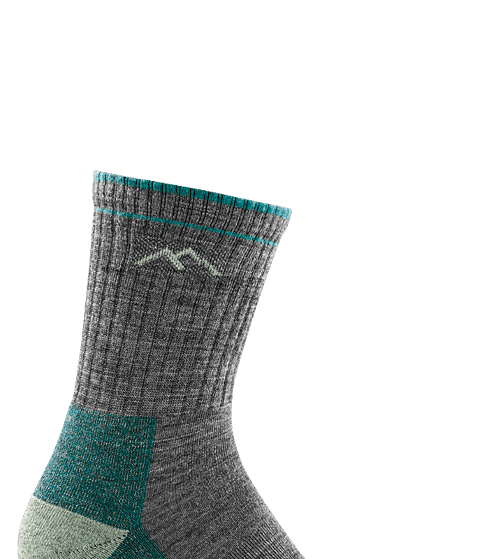 Darn Tough Hiker Micro Crew Midweight with Cushion Slate