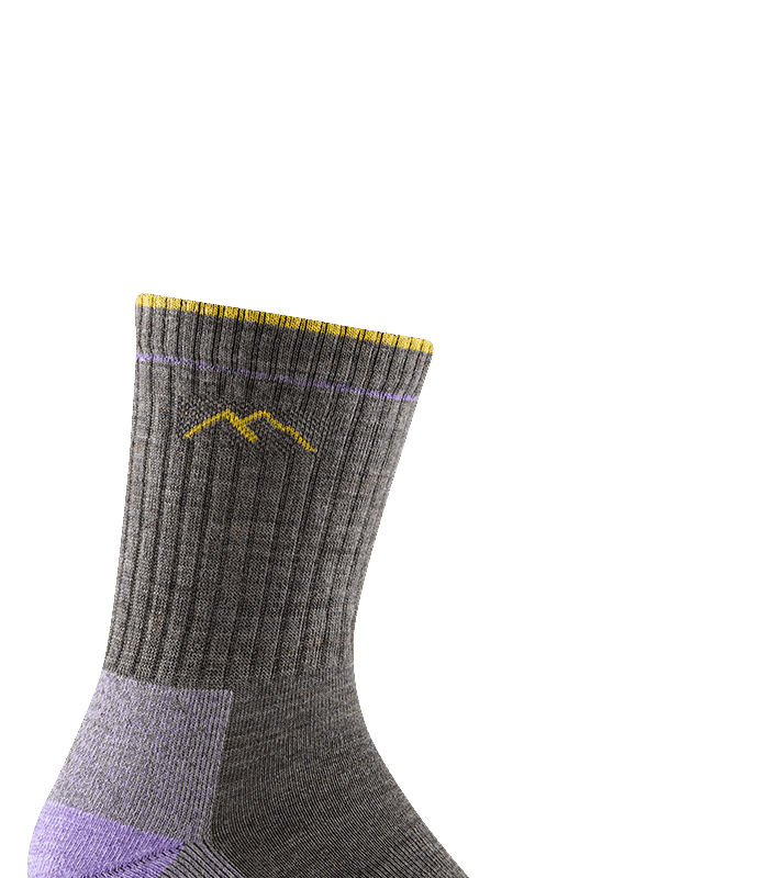 Darn Tough Hiker Micro Crew Midweight with Cushion Taupe