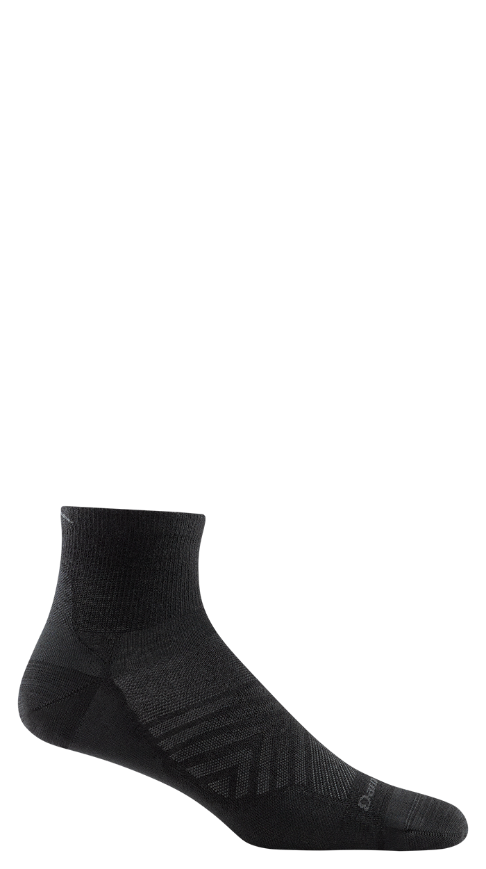 Darn Tough Run 1/4 Ultra-Lightweight Black