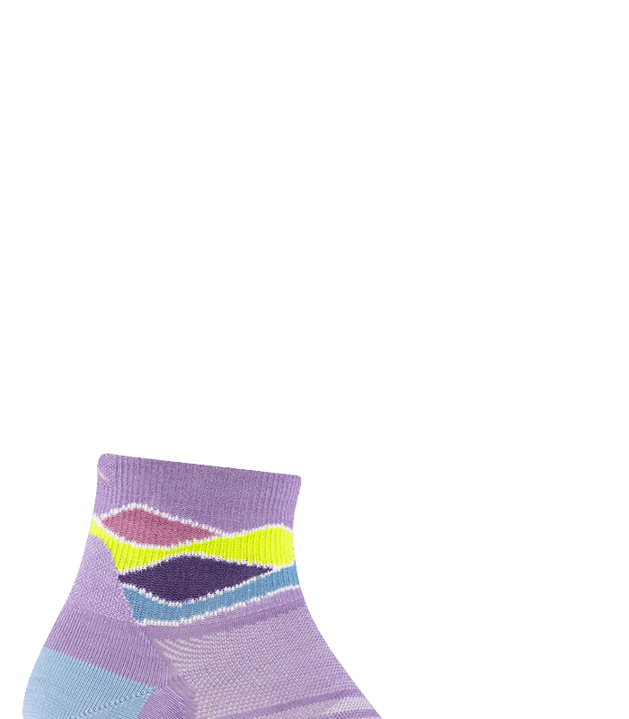 Darn Tough Run 1/4 Ultra-Lightweight Lavender